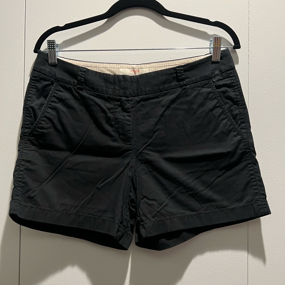 J Crew Cotton Shorts - Black